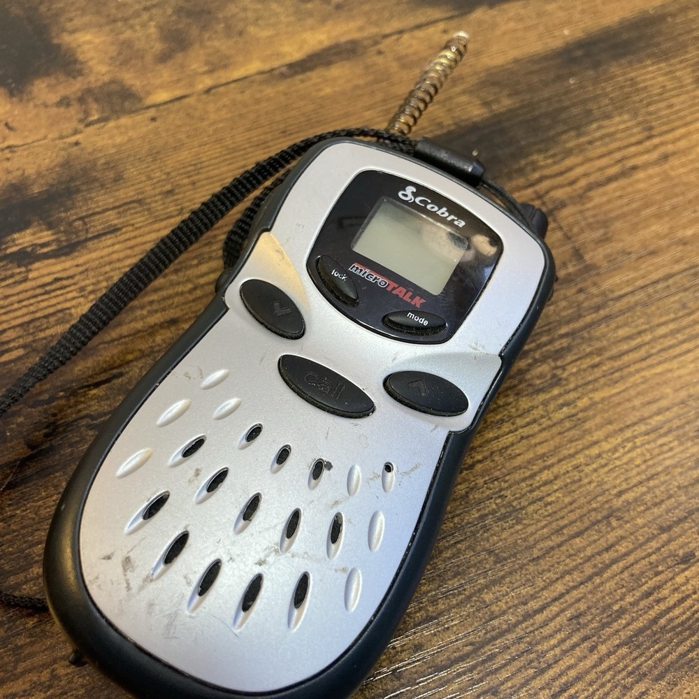 COBRA FRS 225 Tested - WORKS! Walkie Talkie Unit MicroTalk See Details